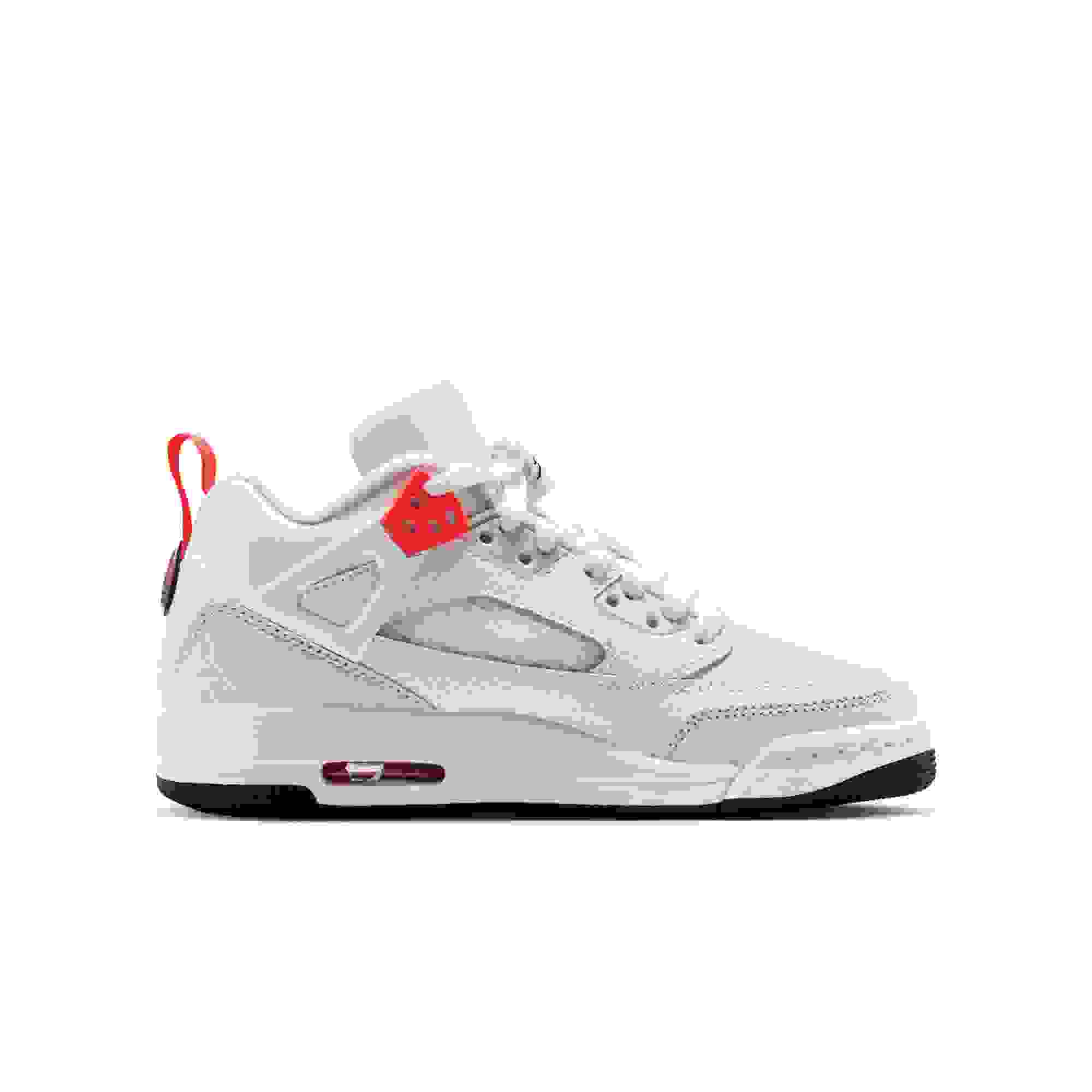 Jordan Spizike Low Grade School Boys' "White/Bright Crimson/Vast Grey/Black" Shoe